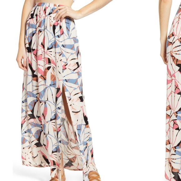 billabong honey maxi skirt